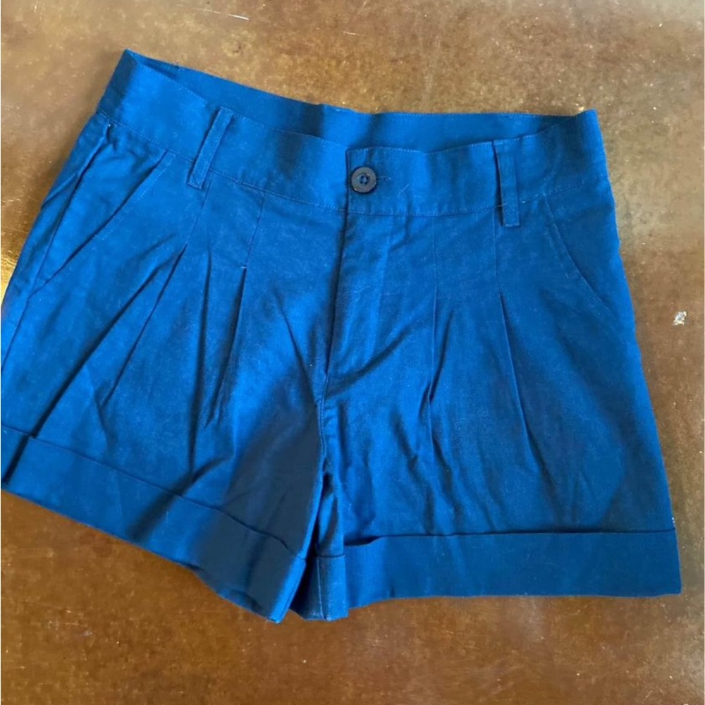 Lauren James Navy Shorts